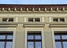 architecture of the city Bydgoszcz close up