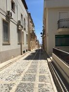 Empty road in Sicily