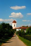 road to the orthodox church