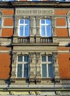 bydgoszcz pilasters windows architecture building