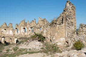 Stone ruins in Slovakia