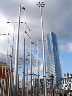 glass torre iberdrola in bilbao