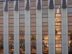 Picture of facade in budapest