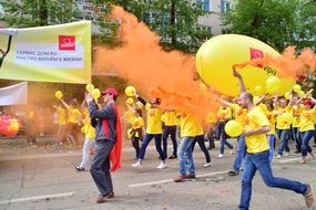 Day of the city in Irkutsk