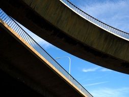architecture of the bridge in dÃ¼sseldorf