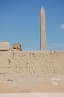 historical ruins in Karnak