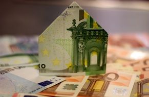 House made of the euro