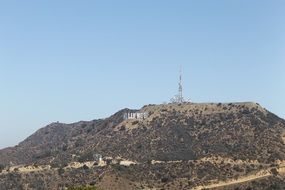 hollywood sign in Los Angeles