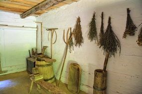 photo of utility room in the cottage in Sanok