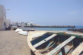 Old wooden boats