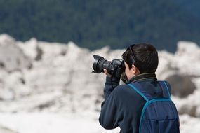 photographer camera guy photo