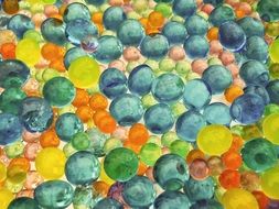 texture bubbles background