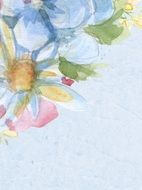 scrapbook background of pink flower