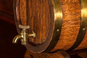 oak beer barrel