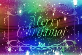 christmas greeting card frame