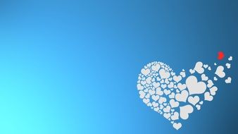 background heart valentine s day