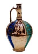 antique bottle with handle iran