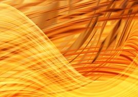 abstract wave lines