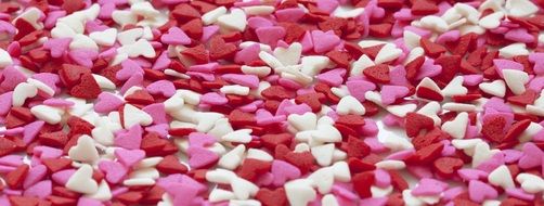 hearts background red pink white hearts love romantic