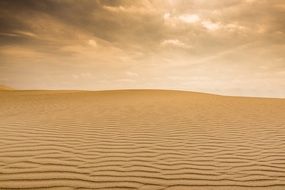 landscape desert nature sand