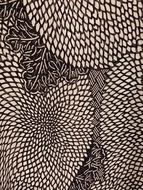 fabric pattern black white design