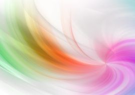 colorful waves and lines abstract background