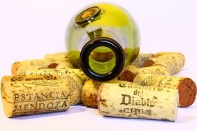 wine stoppers bottle empty used