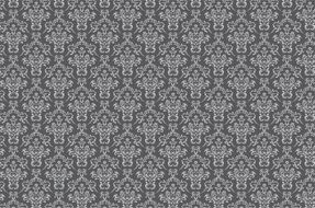 damask pattern background grey