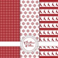 christmas pattern star background