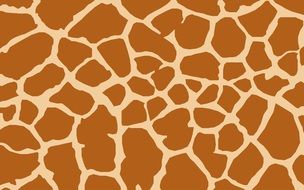 giraffe skin pattern design