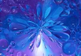 drip image on a blue background