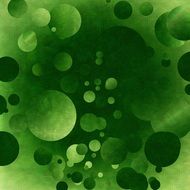 circle background in green