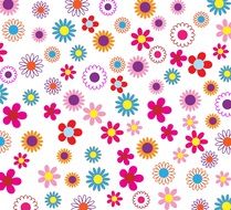 floral flowers background pattern