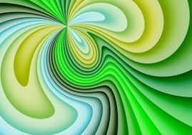 abstract wave lines background