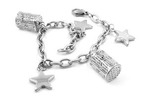 stylish bracelet with pendants