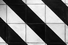 black and white stripes pattern