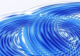 Background picture of crossing water lines