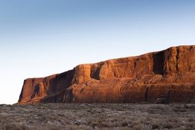 rock nature red stone landscape