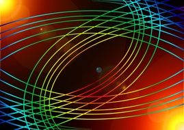 graphic image of movement waves