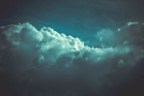 a photo of mast clouds