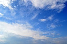 sky clouds background blue