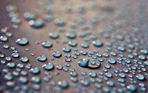 drops surface water liquid nature