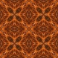 abstract orange and brown pattern form