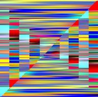 chaos creative abstract streaks