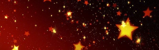 background with christmas stars