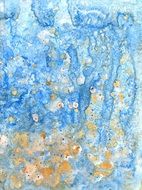 watercolour blue brown absraction