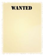 wanted poster paper