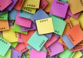colored sheets for notes