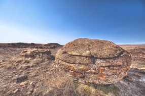 rock boulder stone single nature