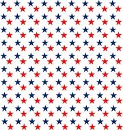American patriotic white and blue stars as background